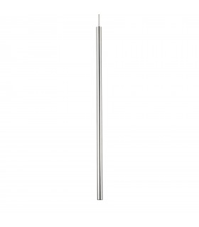 LED 1 Light Slim Ceiling Pendant Chrome - 1