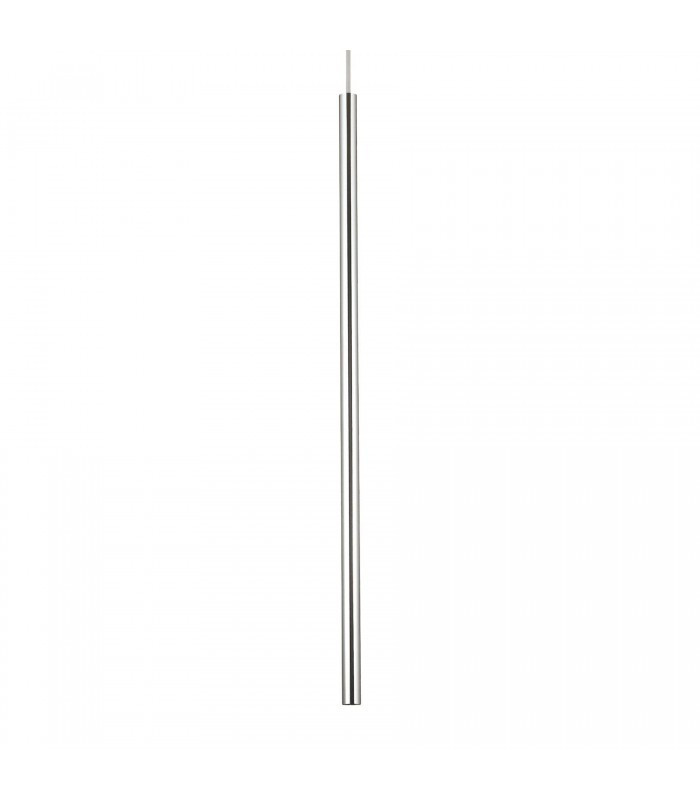 LED 1 Light Slim Ceiling Pendant Chrome - 1