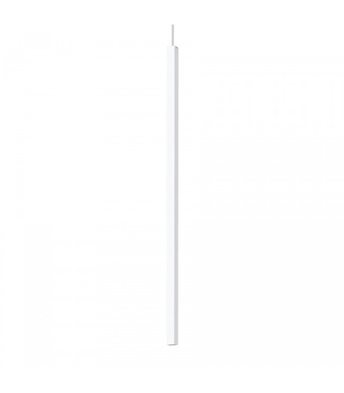 LED 1 Light Ultra Slim Ceiling Pendant White - 1