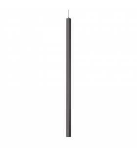 LED 1 Light Ultra Slim Ceiling Pendant Black - 1