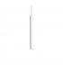 LED 1 Light Ultra Slim Ceiling Pendant White - 1