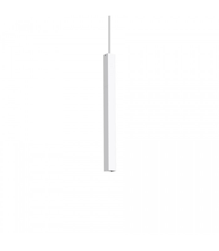 LED 1 Light Ultra Slim Ceiling Pendant White - 1