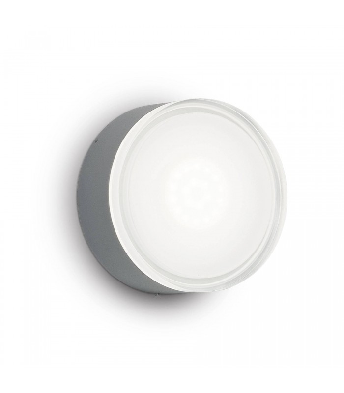 1 Light Flush Ceiling Light Anthracite - 1