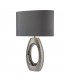1 Light Table Lamp Chrome, Grey, E27 - 1