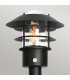 Helsingor Bollard Lantern with PIR Black IP44-3