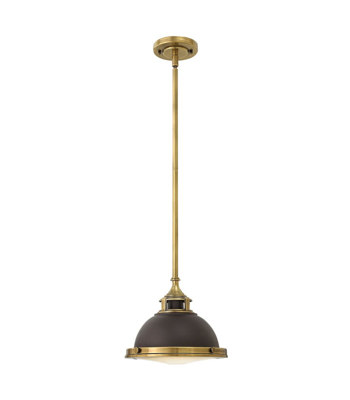Amelia 1 Light Mini Pendant Buckeye Bronze-1