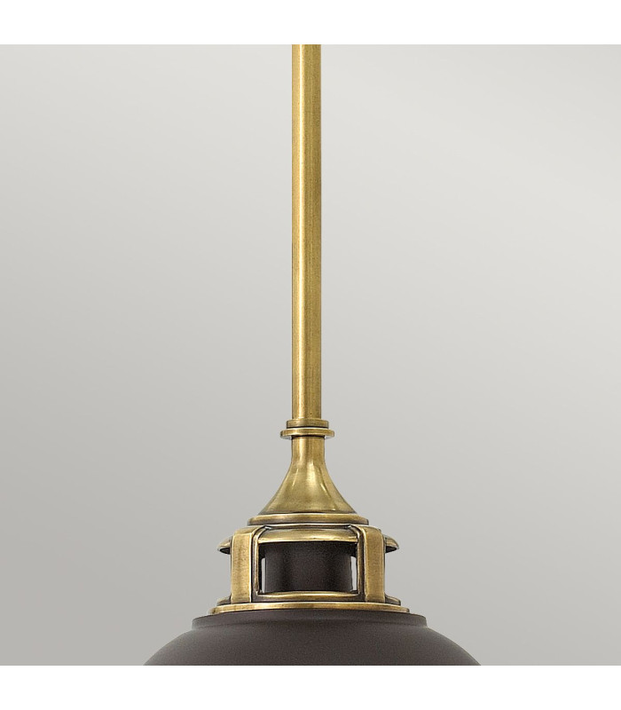 Amelia 1 Light Mini Pendant Buckeye Bronze-4