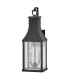 Beacon Hill 2 Light Medium Outdoor Wall Lantern Museum Black IP44-1