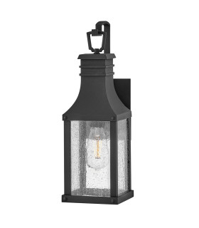 Beacon Hill 1 Light Small Outdoor Wall Lantern Museum Black IP44-1