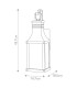 Beacon Hill 1 Light Small Outdoor Wall Lantern Museum Black IP44-2