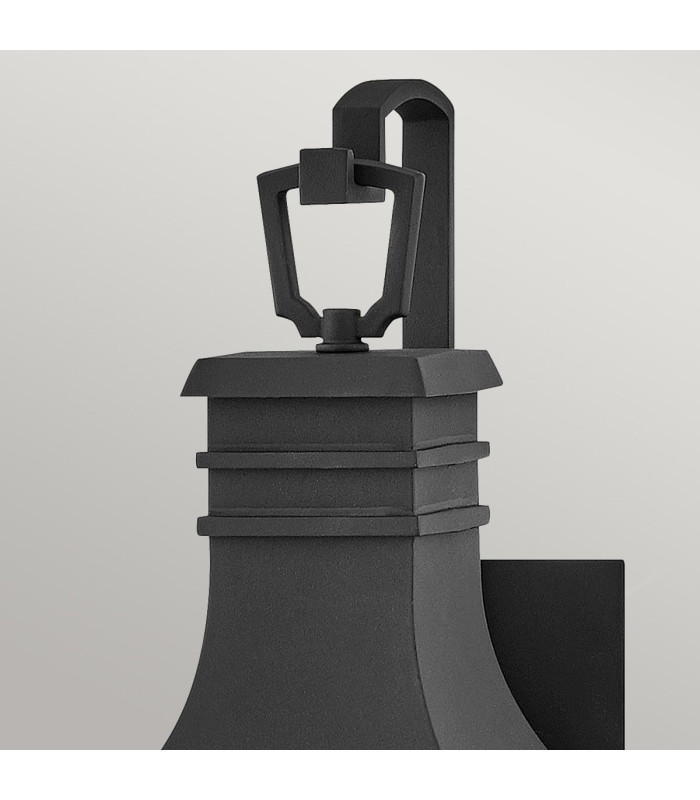 Beacon Hill 1 Light Small Outdoor Wall Lantern Museum Black IP44-3