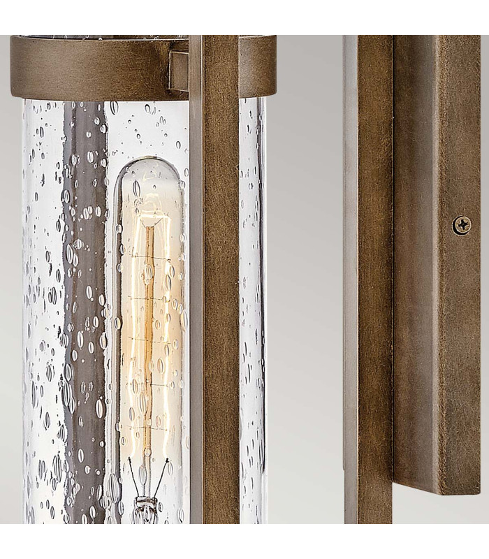 Cordillera 1 Light Outdoor Wall Light Burnished Bronze IP44-4