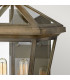 Palma 2 Light Medium Outdoor Wall Lantern Burnished Bronze IP44-4