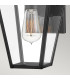 Palma 1 Light Small Outdoor Wall Lantern Black IP44-4
