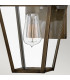 Palma 1 Light Small Outdoor Wall Lantern Burnished Bronze IP44-4