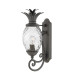 Plantation 1 Light Medium Outdoor Wall Lantern Museum Black IP44-1