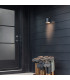 Scout 1 Light Small Outdoor Wall Light Black IP44-3