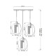 Asher 3 Light Pendant Circle Antique Pewter-2
