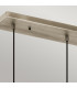 Asher 3 Light Pendant Rectangle Antique Pewter-3