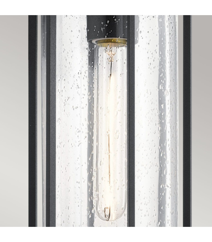Camillo 1 Light Outdoor Pendant Textured Black IP44-4