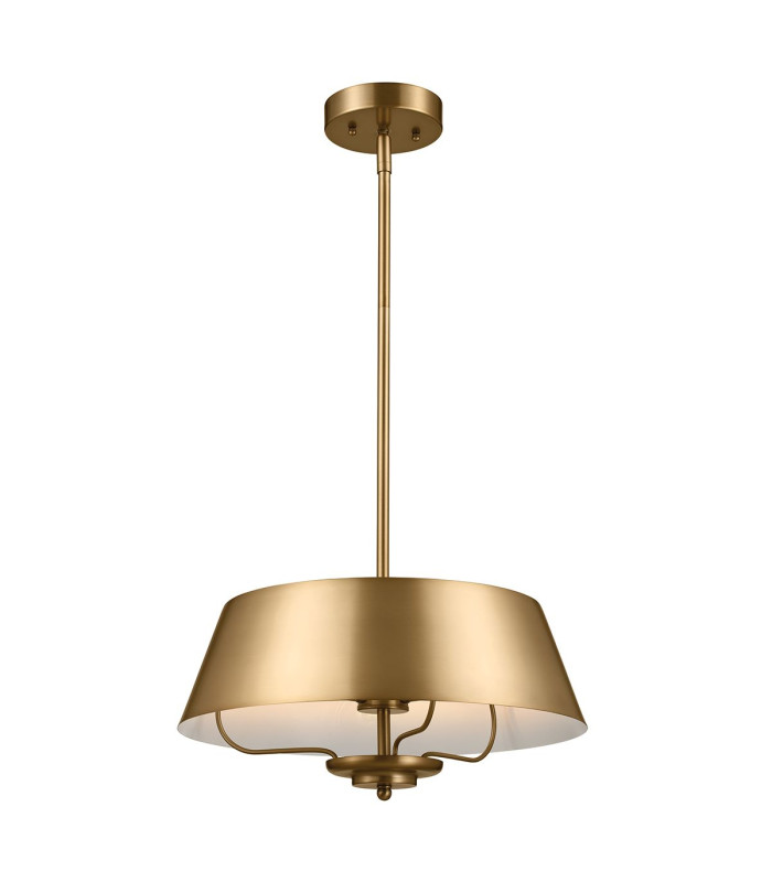 Luella 3 Light Duo-Mount Pendant Brushed Natural Brass-1