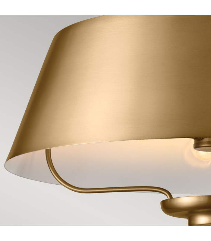 Luella 3 Light Duo-Mount Pendant Brushed Natural Brass-4