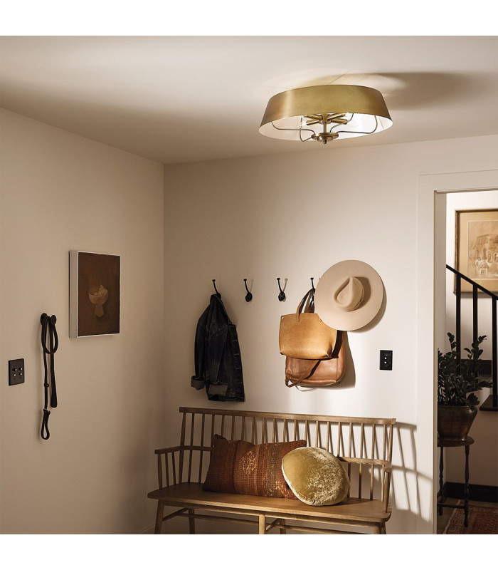 Luella 4 Light Duo-Mount Pendant Brushed Natural Brass-3