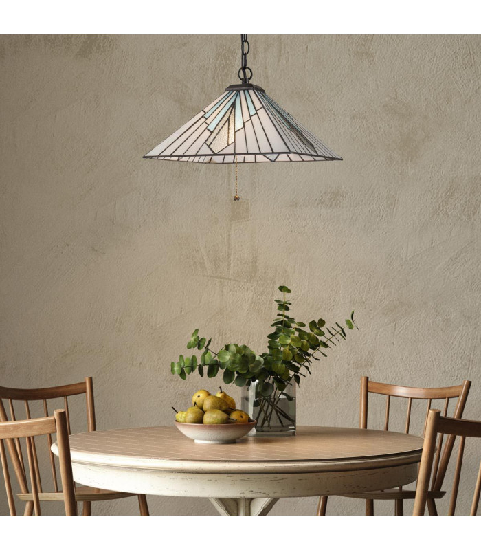 Alderley 2 Light Pendant Vintage Bronze-3