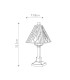 Alderley 1 Light Small Table Lamp Vintage Bronze-2
