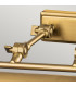 Winchfield 4 Light Large Picture Light Aged Brass-4