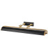 Winchfield 4 Light Large Picture Light Aged Brass & Matte Black-1