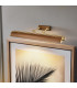 Winchfield 4 Light Large Picture Light Aged Brass & Oak Effect-3