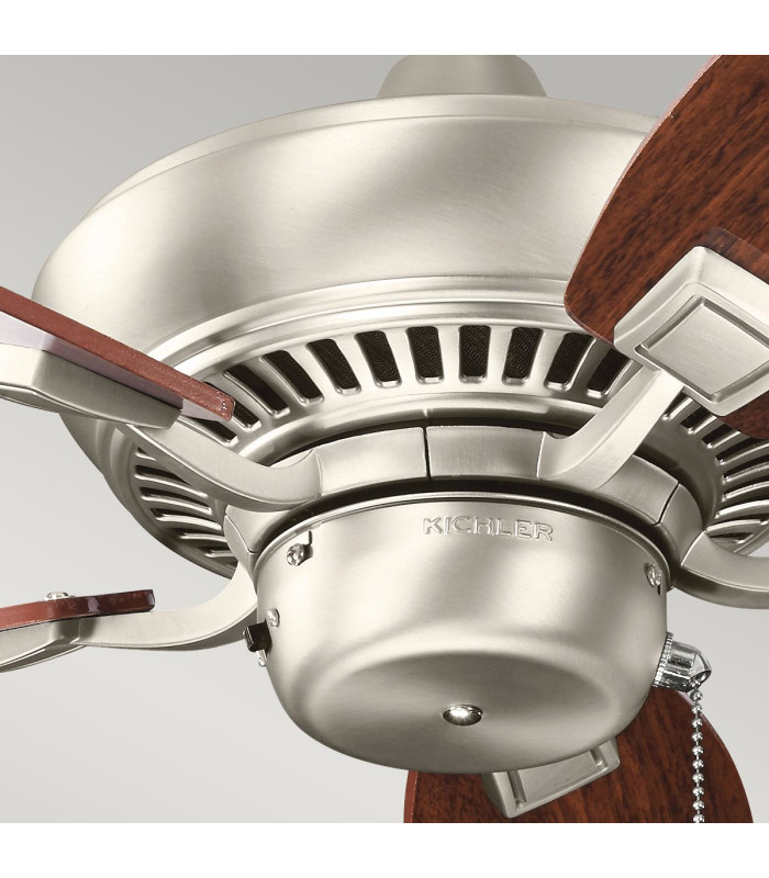 Canfield 76cm Pull Chain Ceiling Fan Brushed Nickel-3