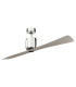 Ferron 152cm 2 Blade Ceiling Fan Polished Nickel Remote Control-1