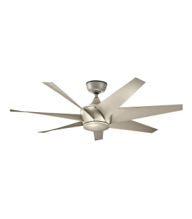 Lehr II 137cm 7 Blade Ceiling Fan Antique Satin Silver Remote Control-1