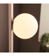 Enzo Multi Arm Floor Lamp Brushed Silver Finish Gloss Opal Glass 3x G9-7
