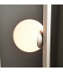 Enzo Multi Arm Floor Lamp Brushed Silver Finish Gloss Opal Glass 3x G9-8