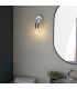 Modern Bathroom Wall Lamp Chrome Plate 1x E27-5