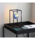 Kinjo Table Lamp Matt Black Iridescent Glass 1x G9-2