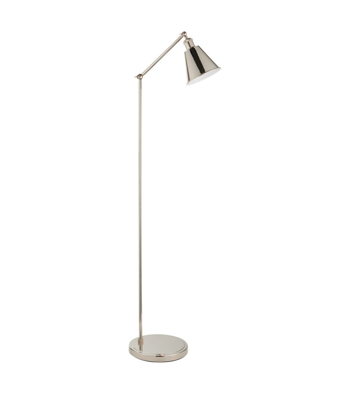 Hal Task Floor Lamp Bright Nickel Plate 1x E27-8