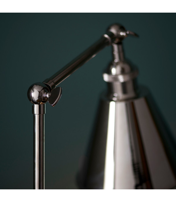 Hal Desk Task Lamp Bright Nickel Plate 1x E14-7