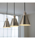 Hal Ceiling Spotlight Bar Bright Nickel Plate 3x E27-4