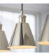 Hal Ceiling Spotlight Bar Bright Nickel Plate 3x E27-5