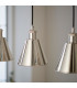 Hal Ceiling Spotlight Bar Bright Nickel Plate 3x E27-6