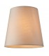 1 Light Shade Marble Silk, Gloss White Paint, E14 - 1