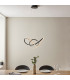 Francisca Integrated LED Pendant Ceiling Light Textured Black, Clear Faceted Acrylic, 1x Integrated LED
