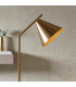 Cape Task Floor Lamp Warm Antique Brass Plate, 1x E27