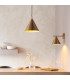 Cape Dome Wall Lamp Warm Antique Brass Plate, 1x E14