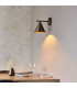 Cape Dome Wall Lamp Brushed Antique Bronze Plate, 1x E14