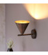 Cape Dome Wall Lamp Brushed Antique Bronze Plate, 1x E14